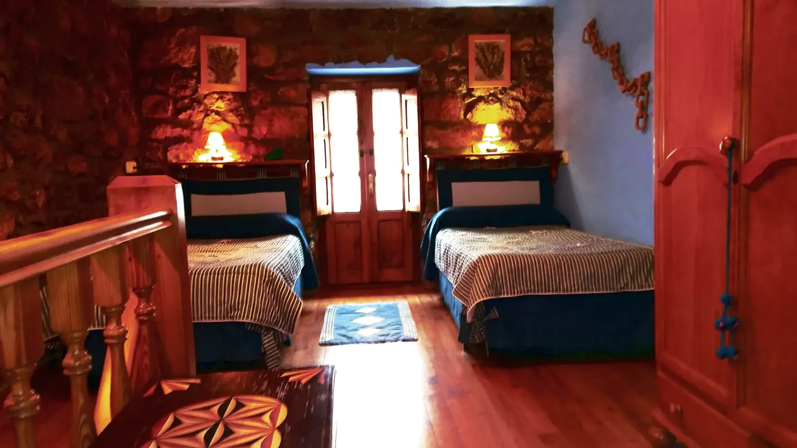 Habitación de la Casa Azul